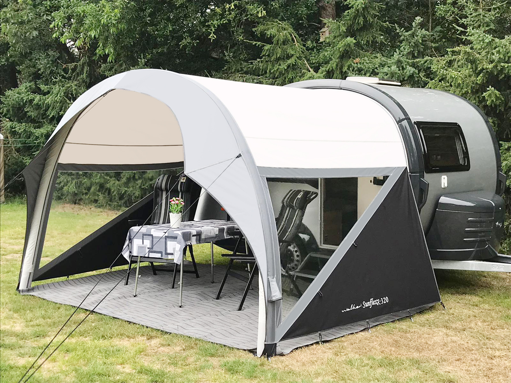 2025 Walker Sunflexx inflatable canopy for T@B caravans