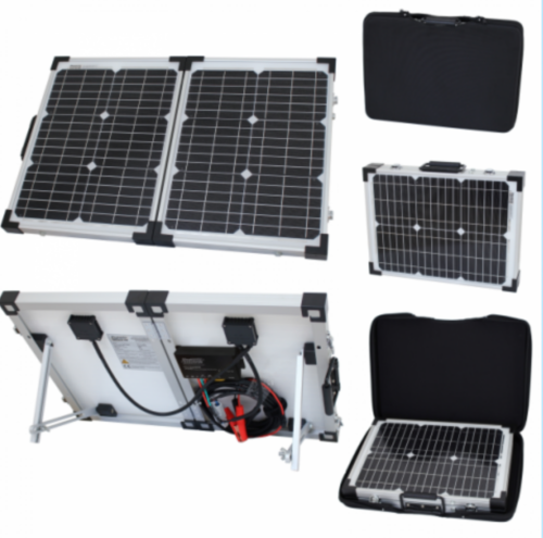 40W 12V folding solar charger